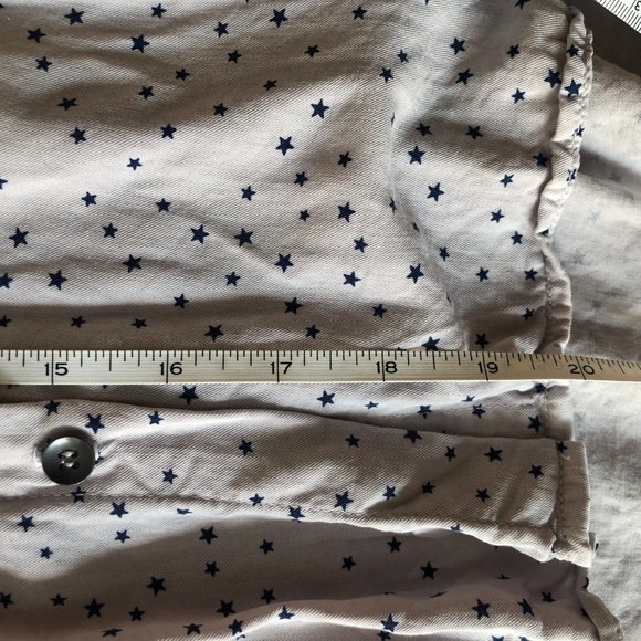 Splendid button down - star printed - Worn Once - Picture 5 of 5